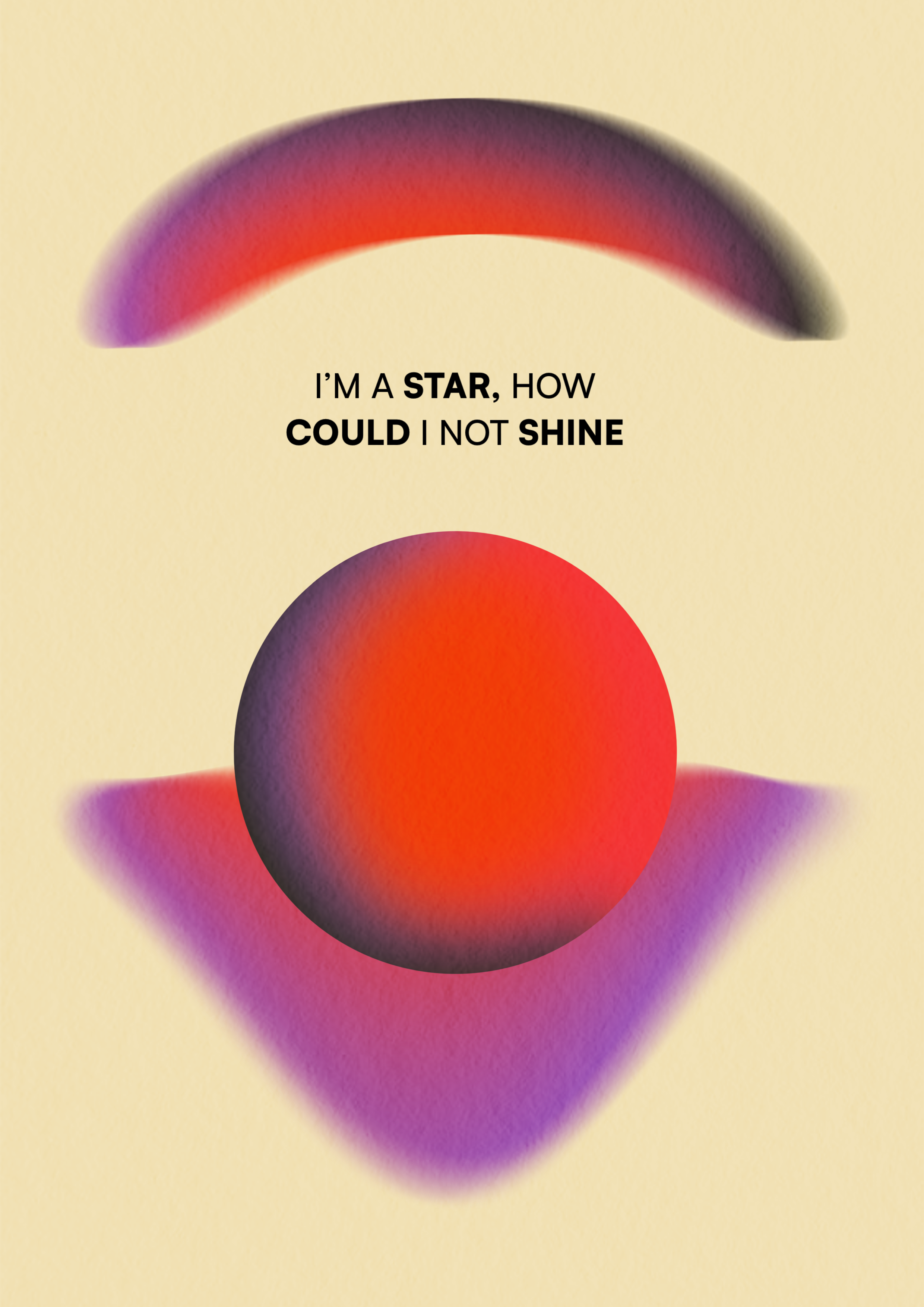 Quote Print  | Gradient Poster | Graphic Design