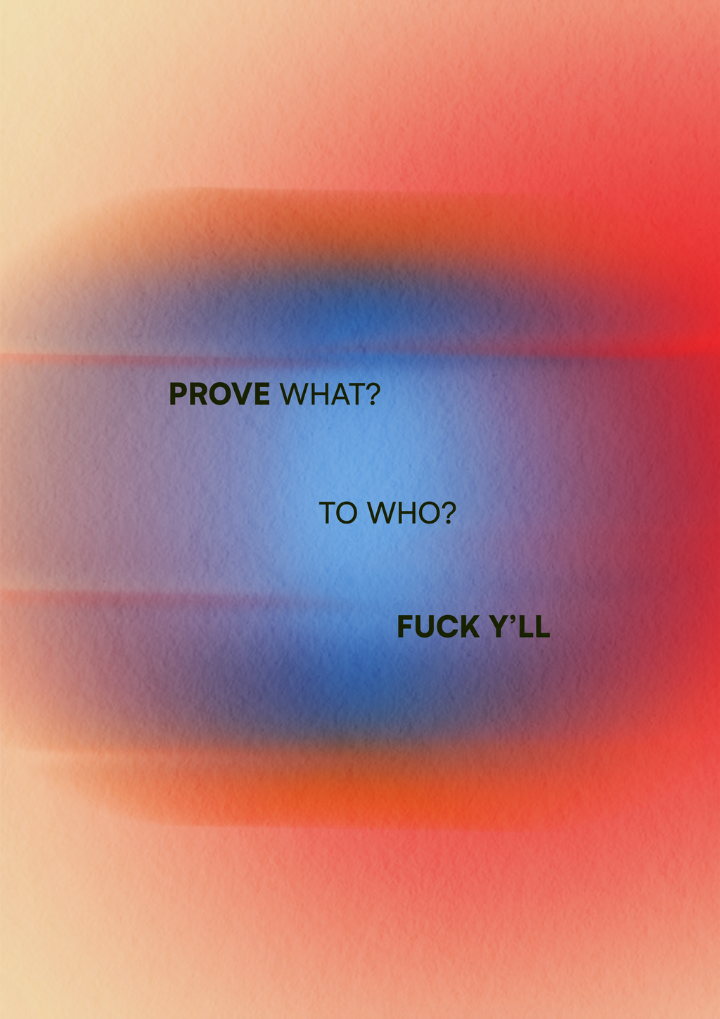 Gradient Poster | Affirmation Poster |