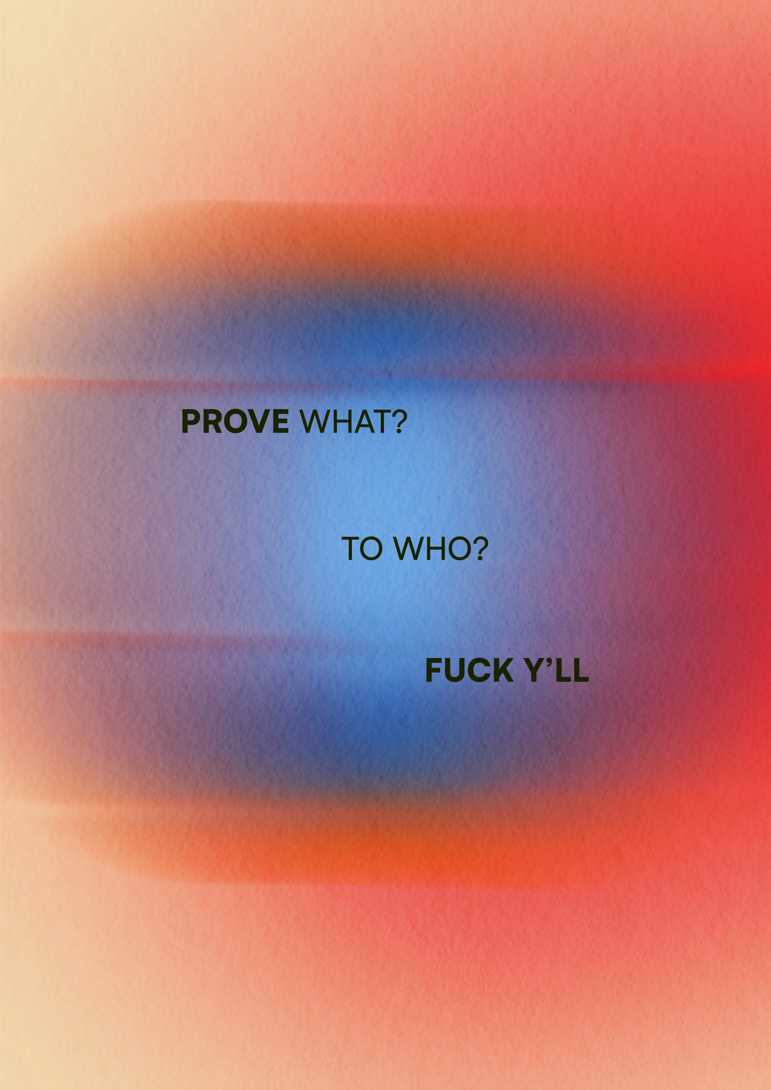 Gradient Poster | Affirmation Poster |