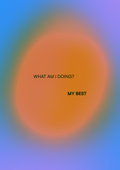 Abstract Gradient Art Print | Modern Aura Poster
