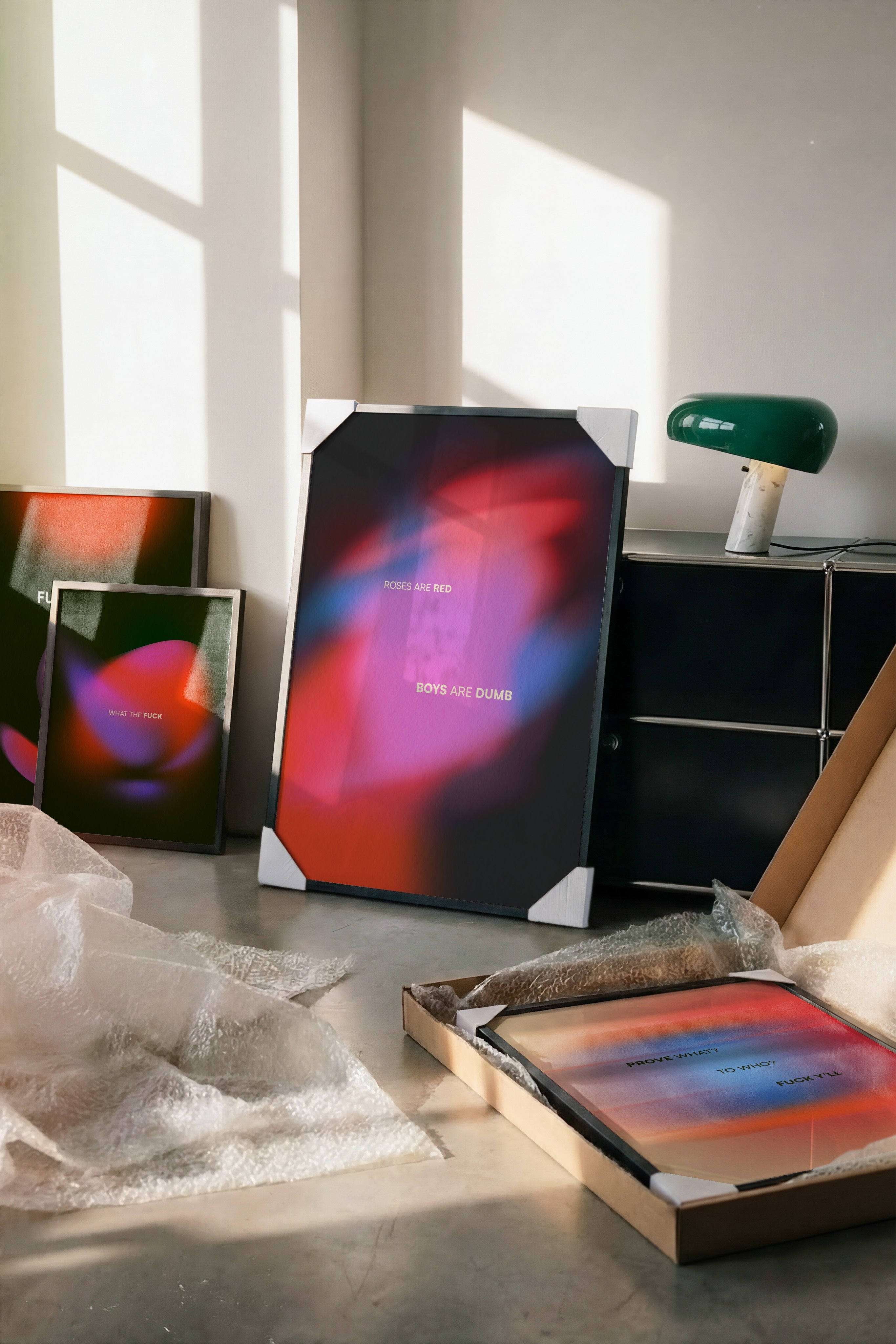 Gradient Art Print | Quote Poster