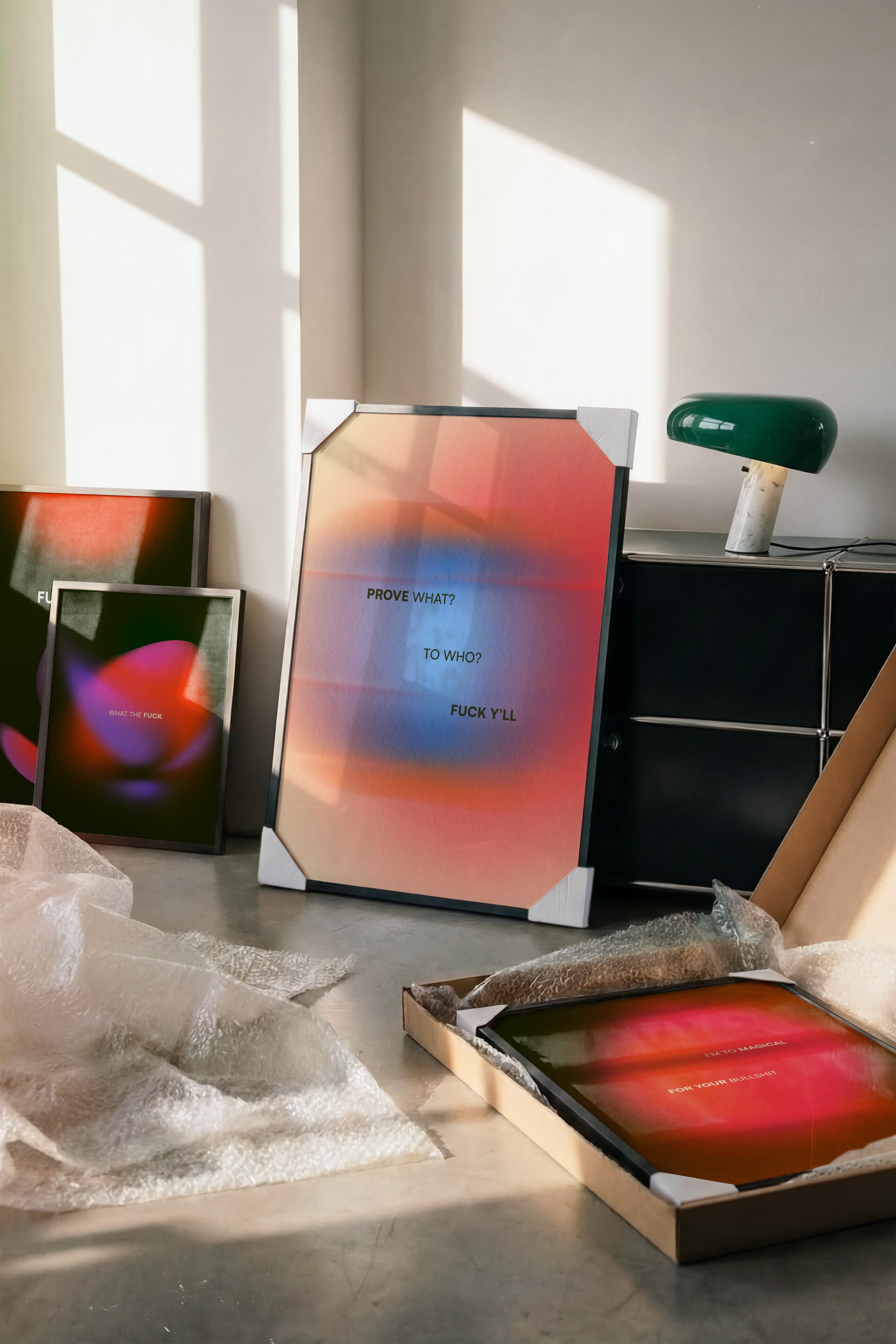 Gradient Poster | Affirmation Poster |
