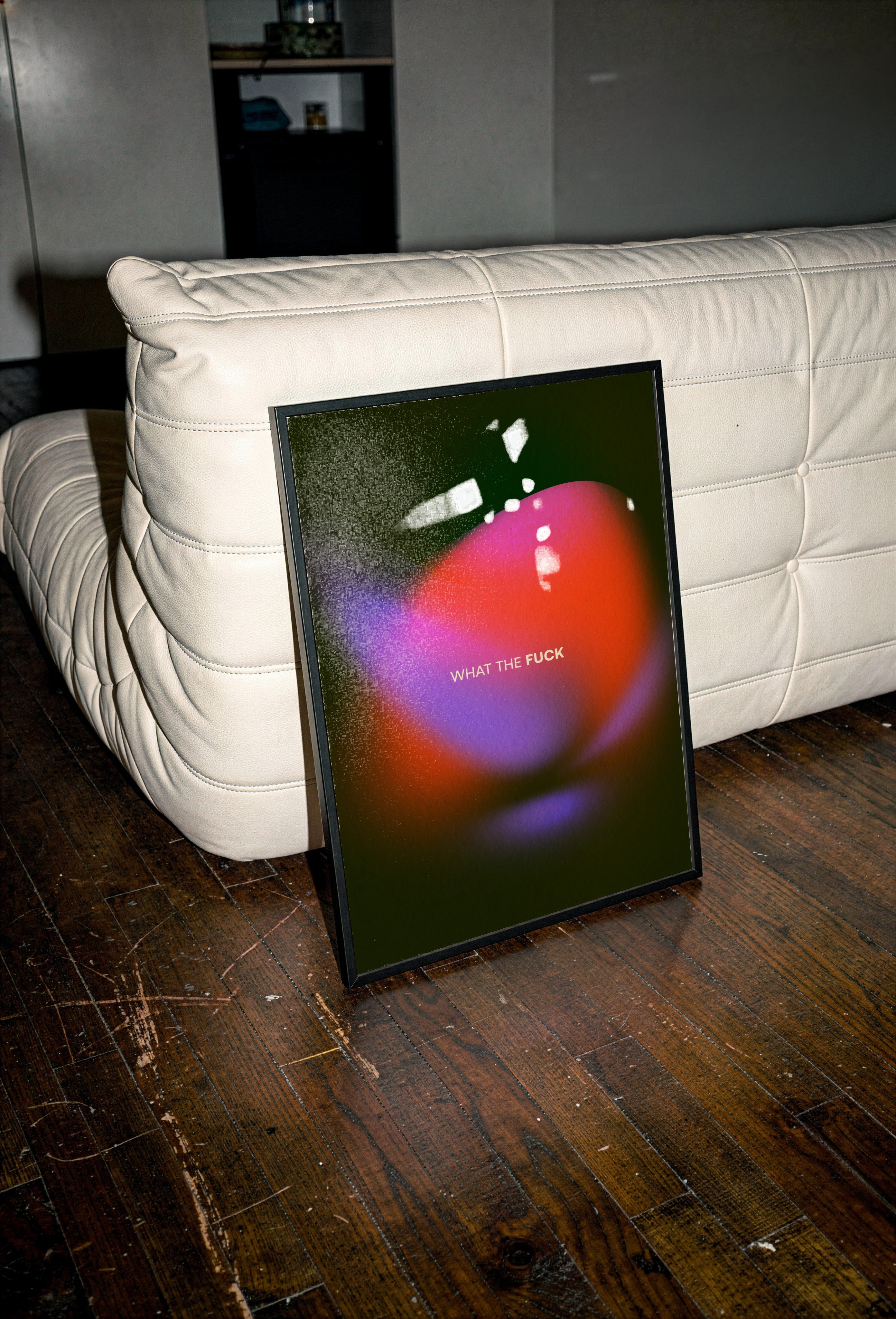 Aura Gradient Art Print | Abstract Wall Decor | Modern Aura Poster