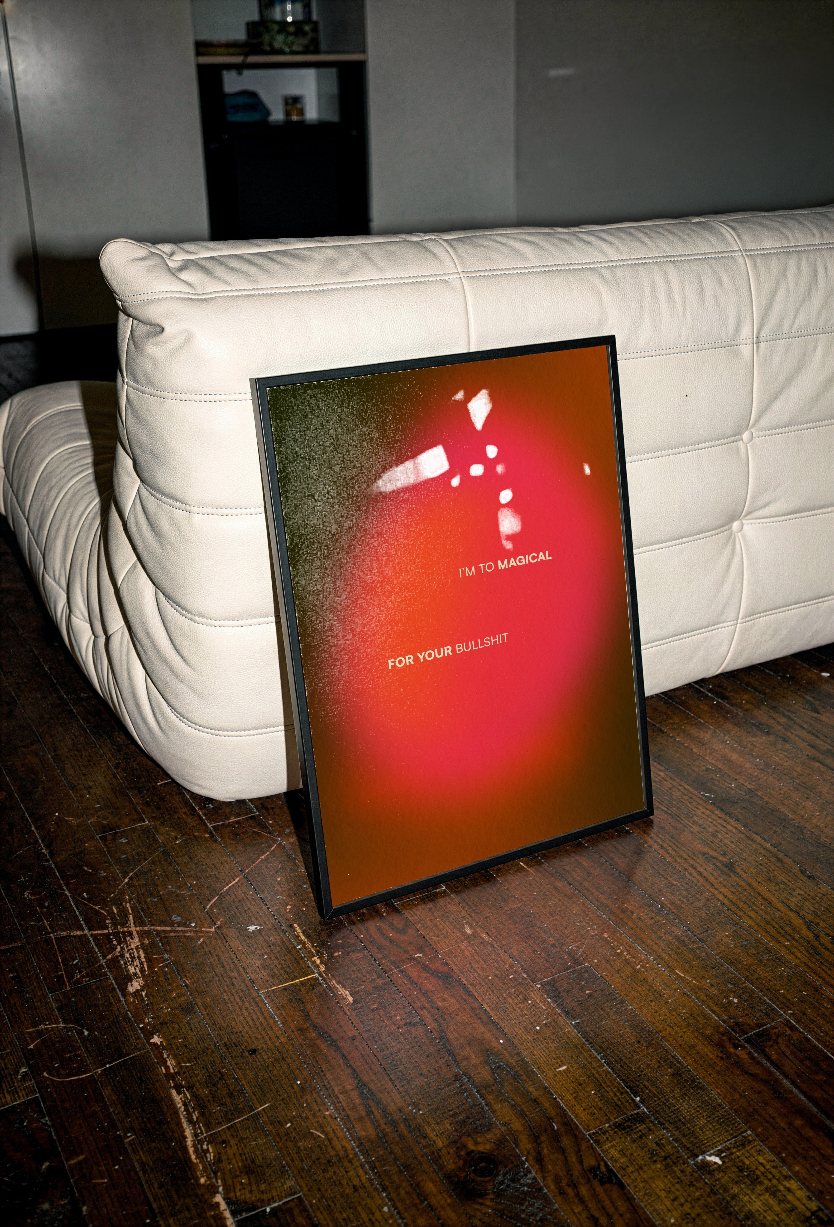 Aura Gradient Art Print | Abstract Wall Decor