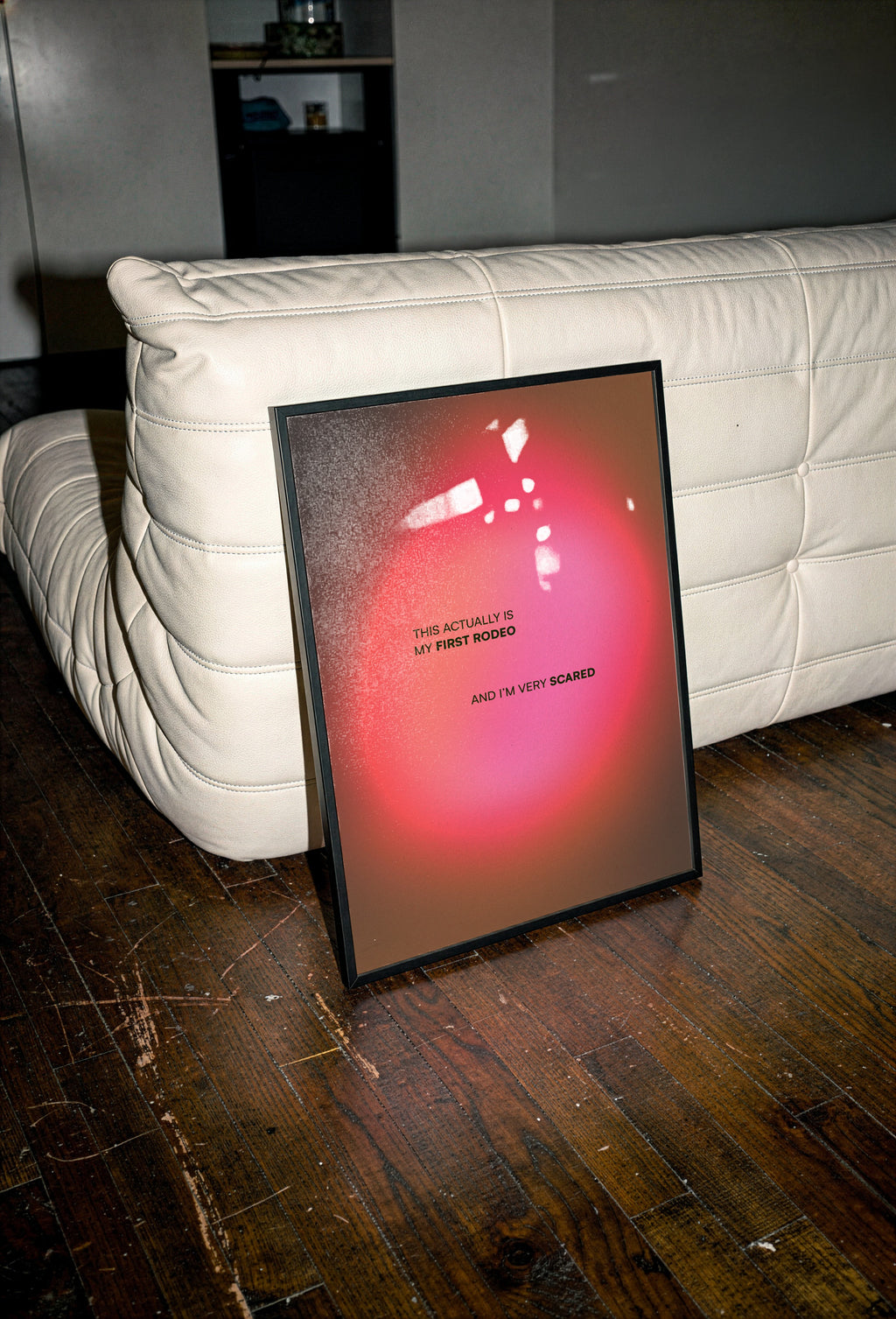 Aura Gradient Art Print | Abstract Wall Decor