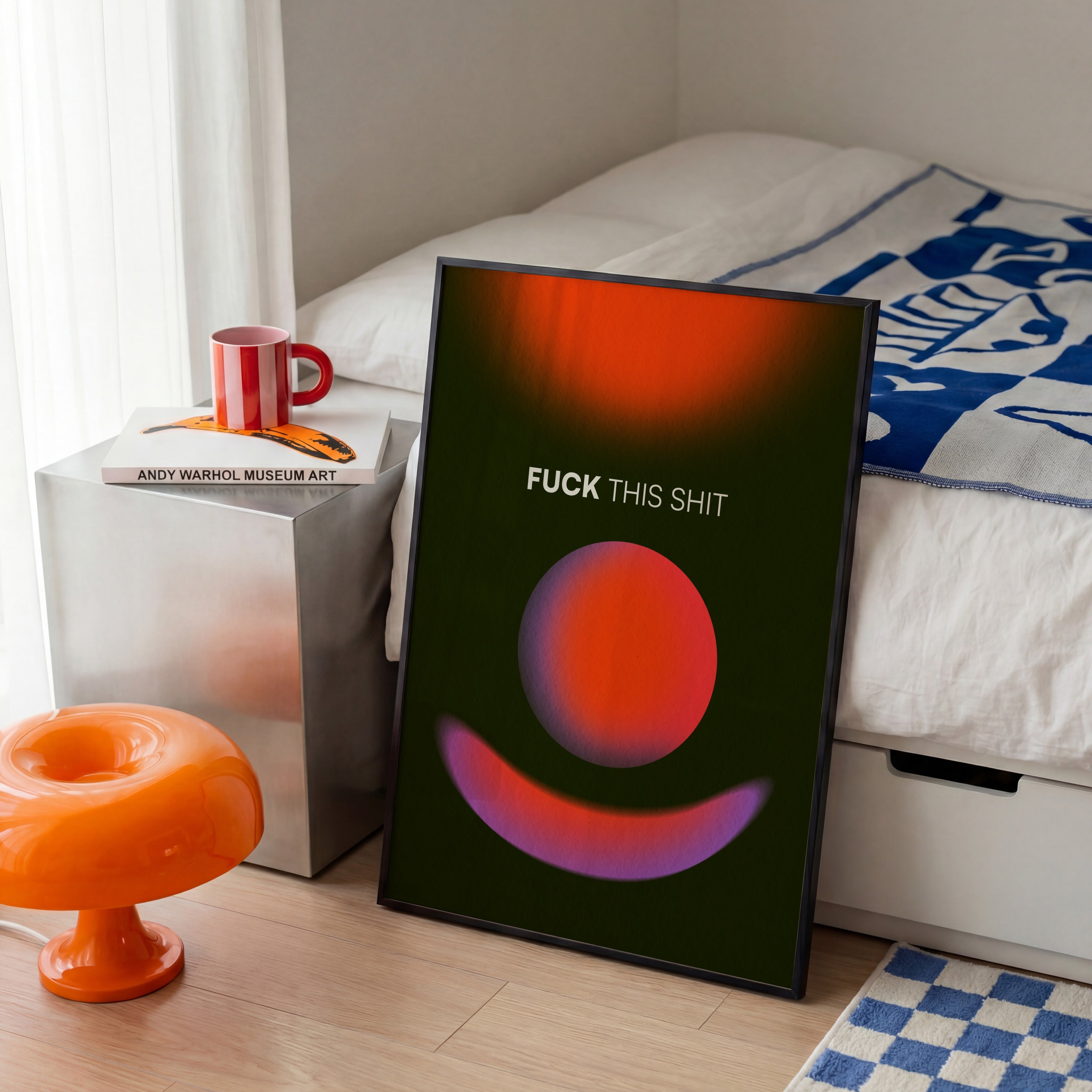 Gradient Wall Art | Quote Print | Graphic Design Poster