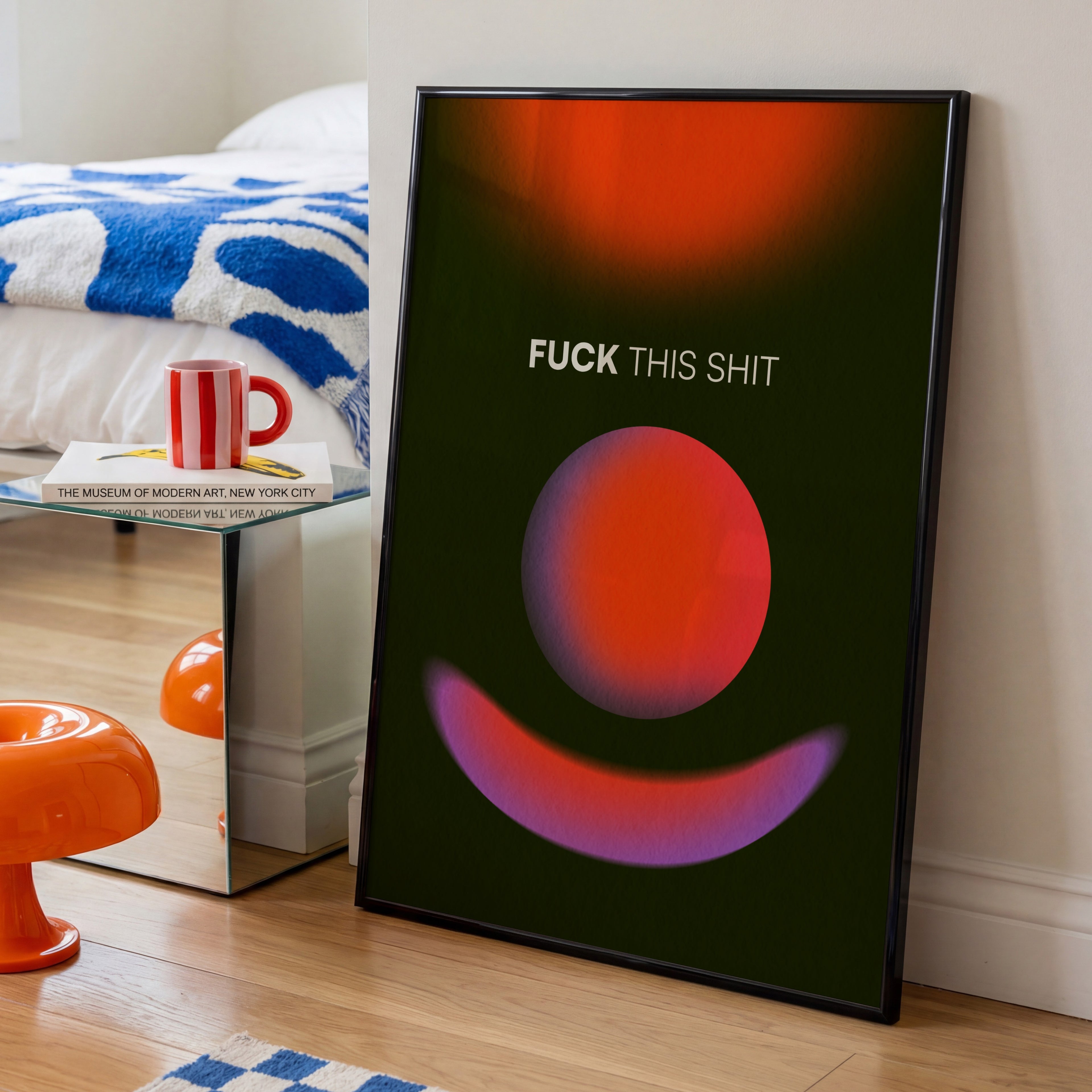 Gradient Wall Art | Quote Print | Graphic Design Poster