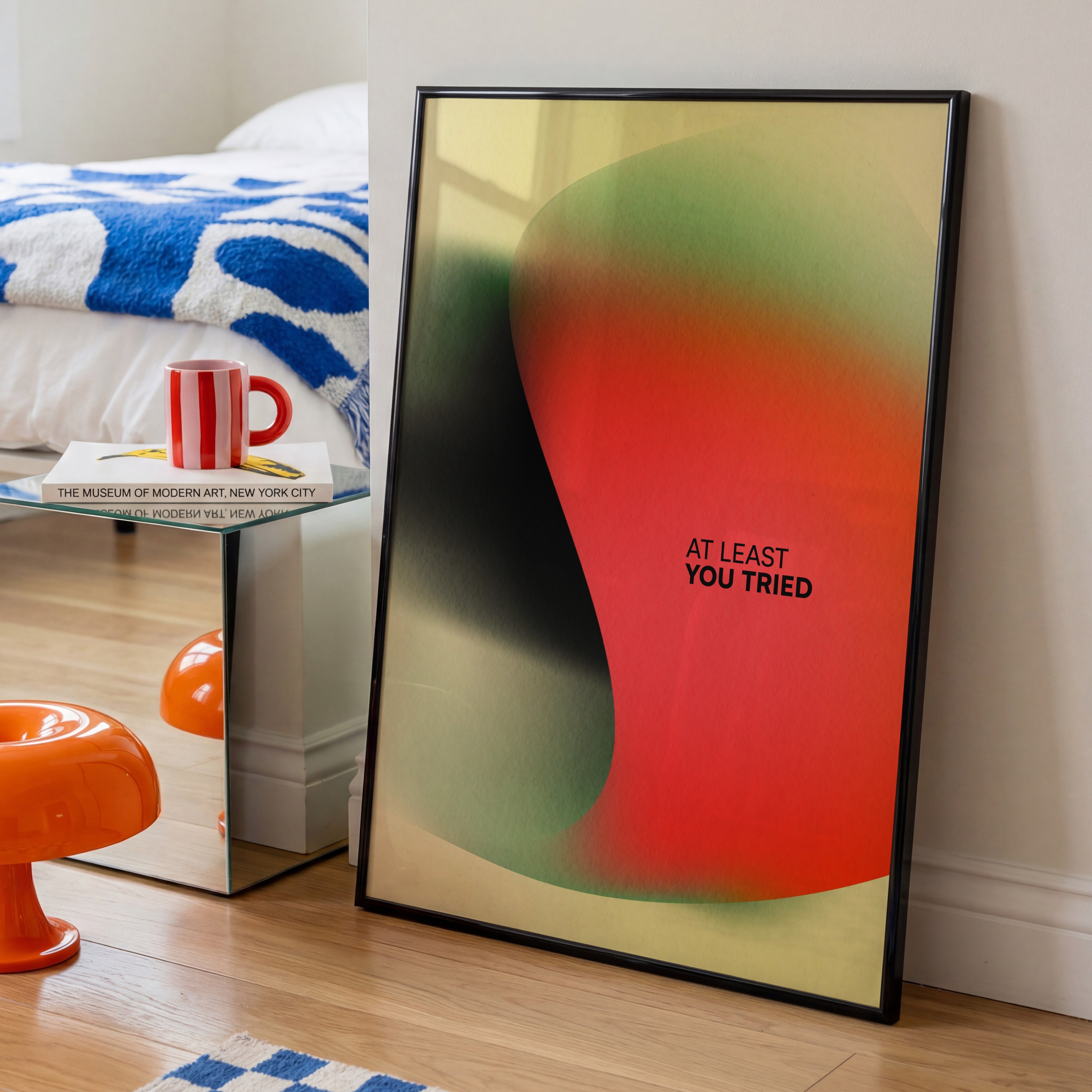 Abstract Aura | Gradient Art Print | Graphic Design