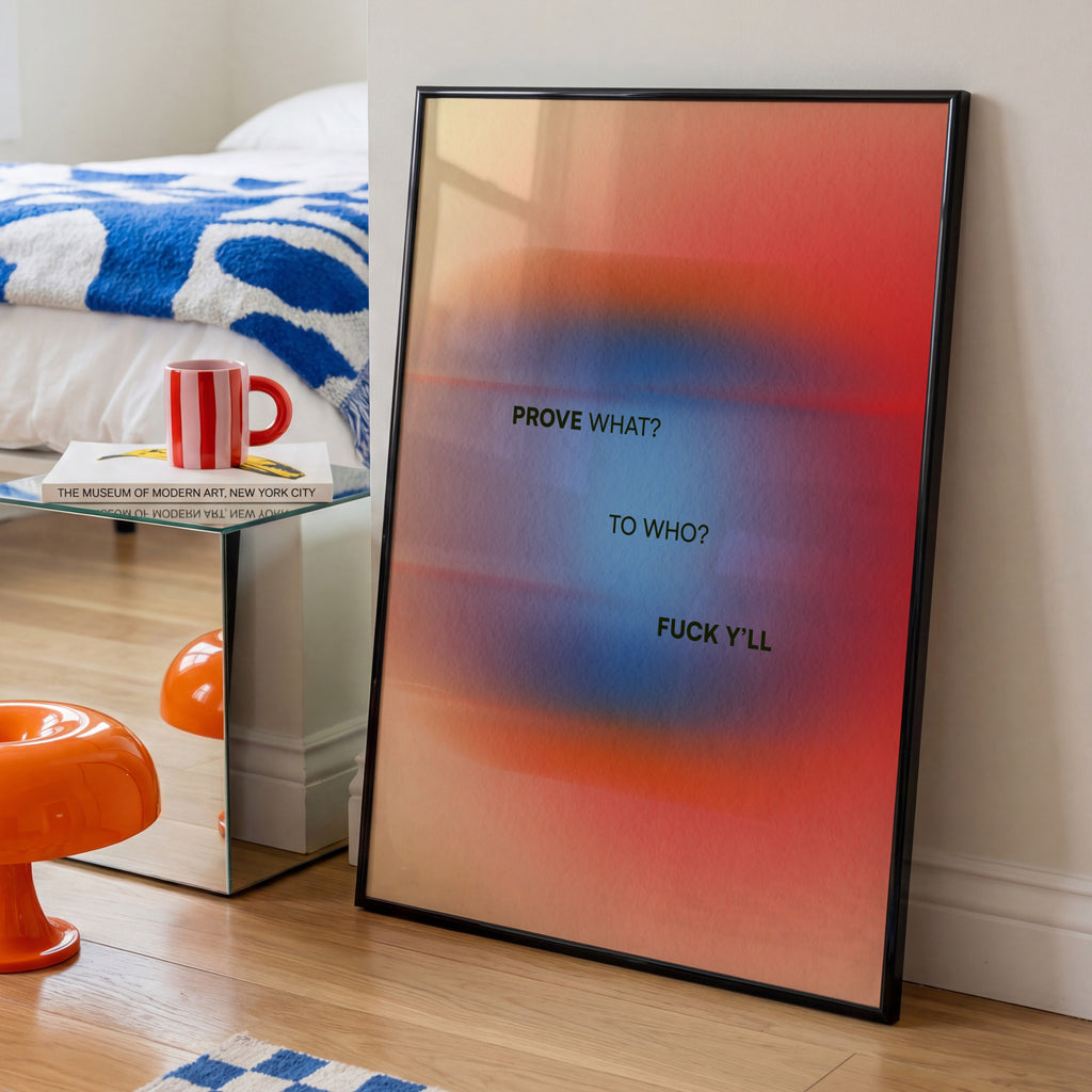 Gradient Poster | Affirmation Poster |
