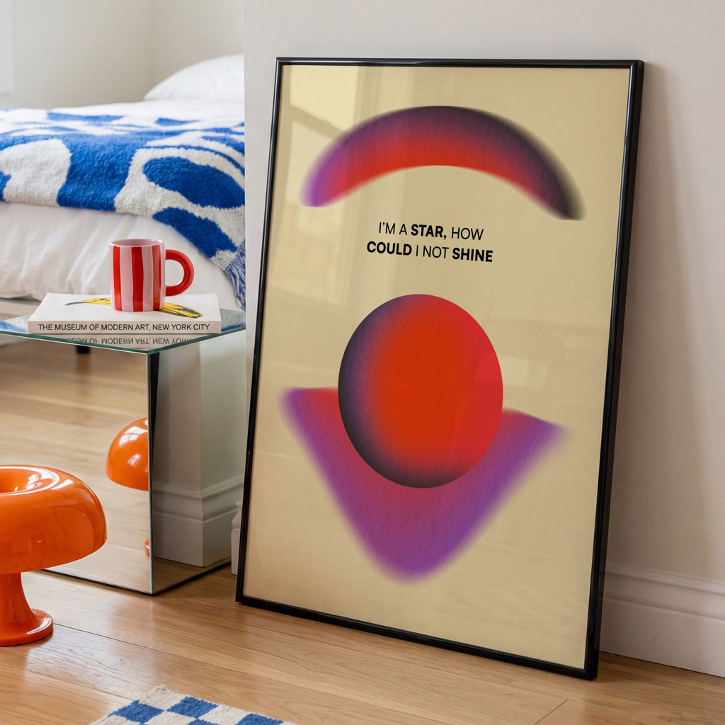 Quote Print  | Gradient Poster | Graphic Design