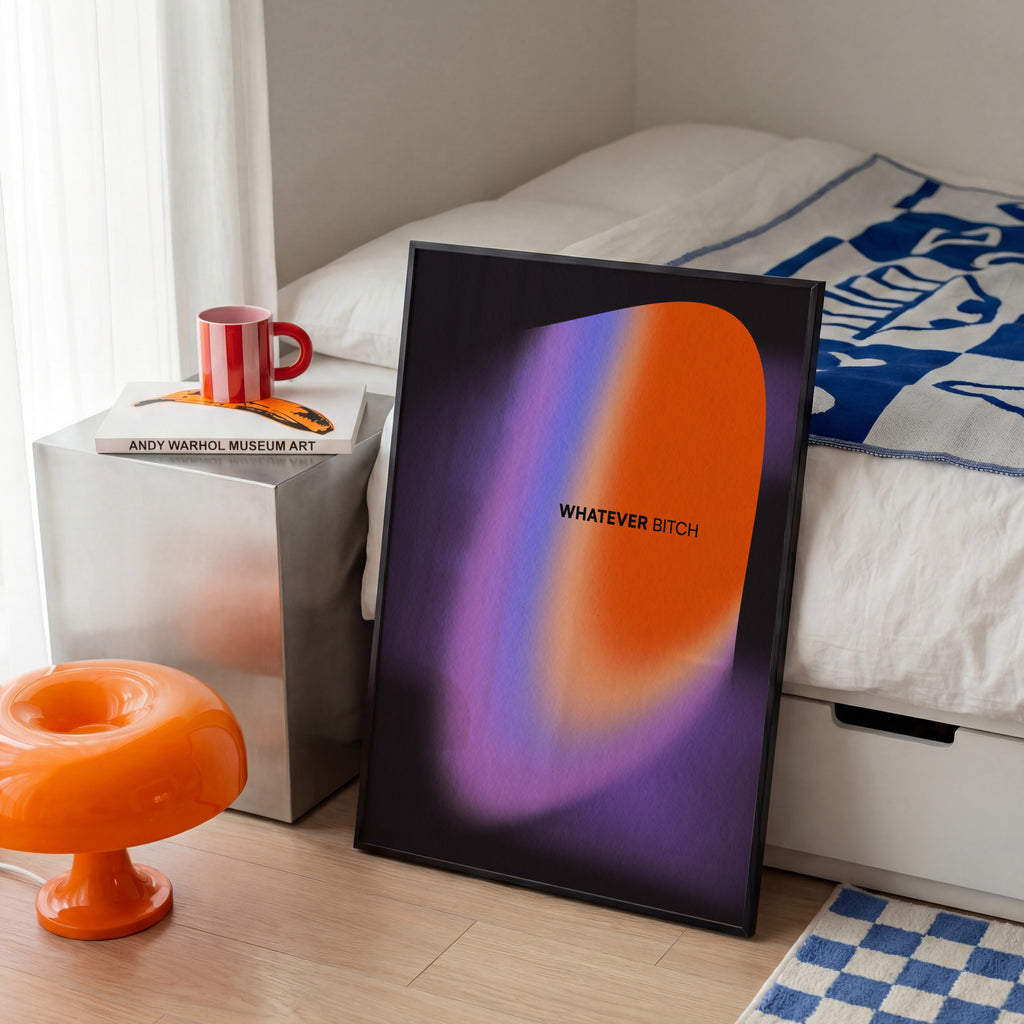 Abstract Gradient Poster | Quote Print | Graphic Design