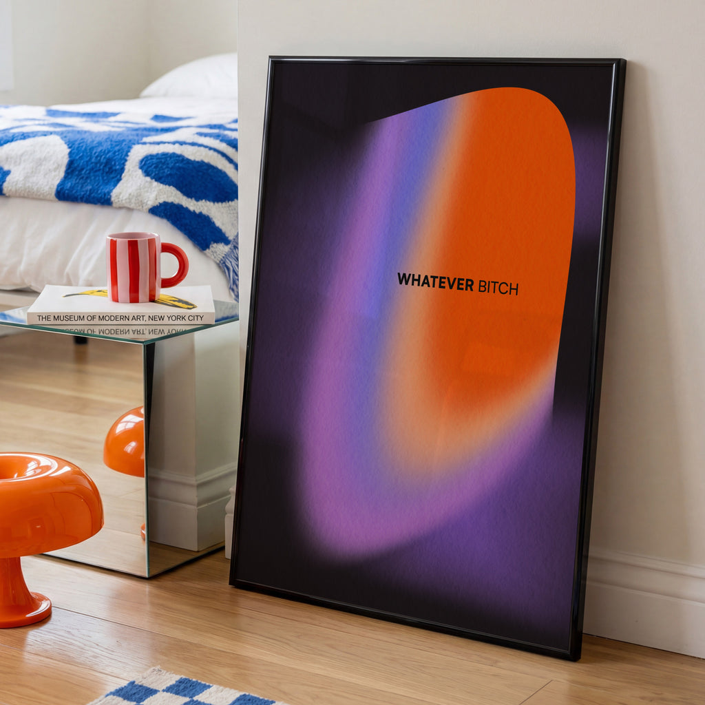 Abstract Gradient Poster | Quote Print | Graphic Design