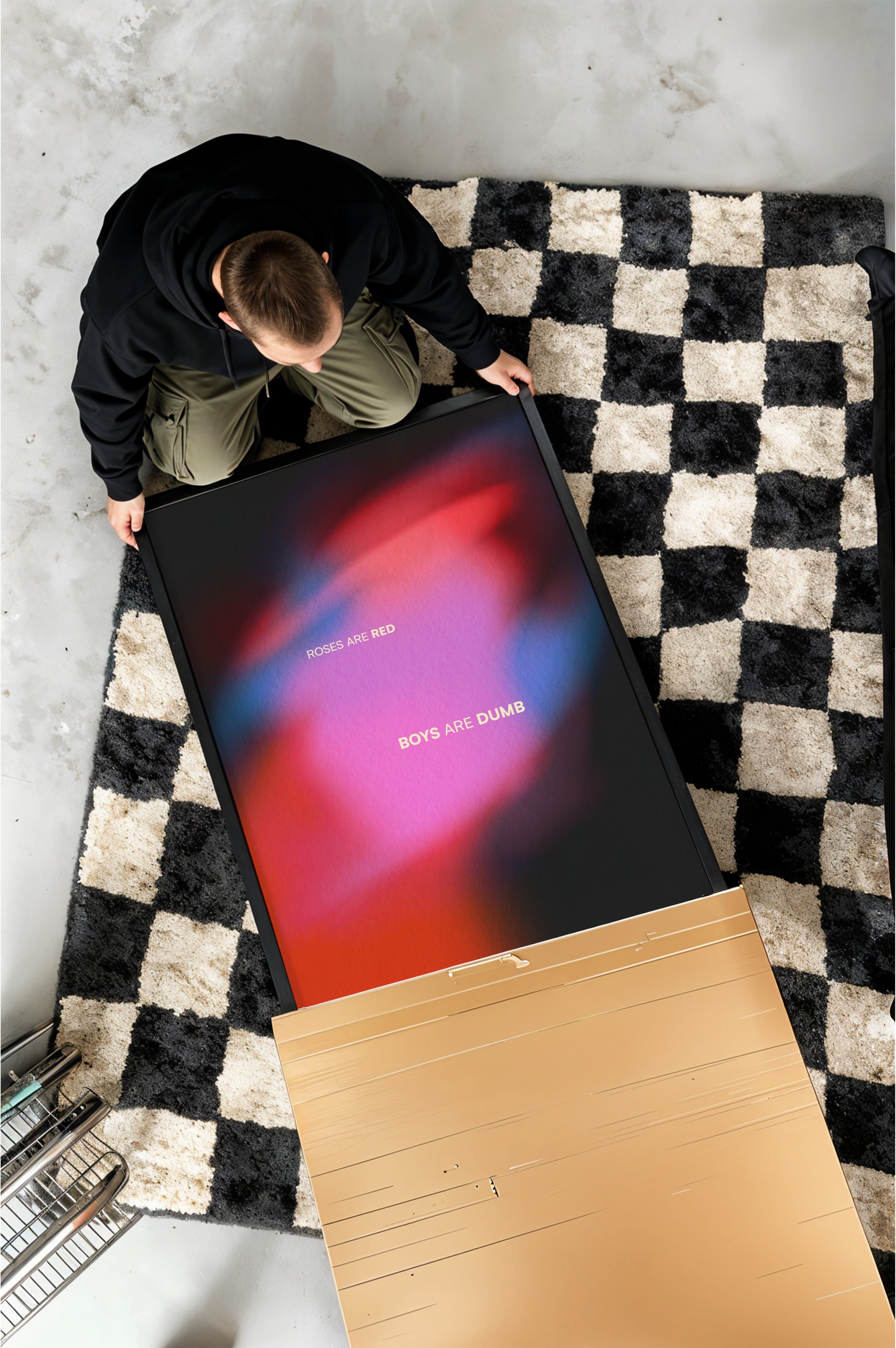 Gradient Art Print | Quote Poster