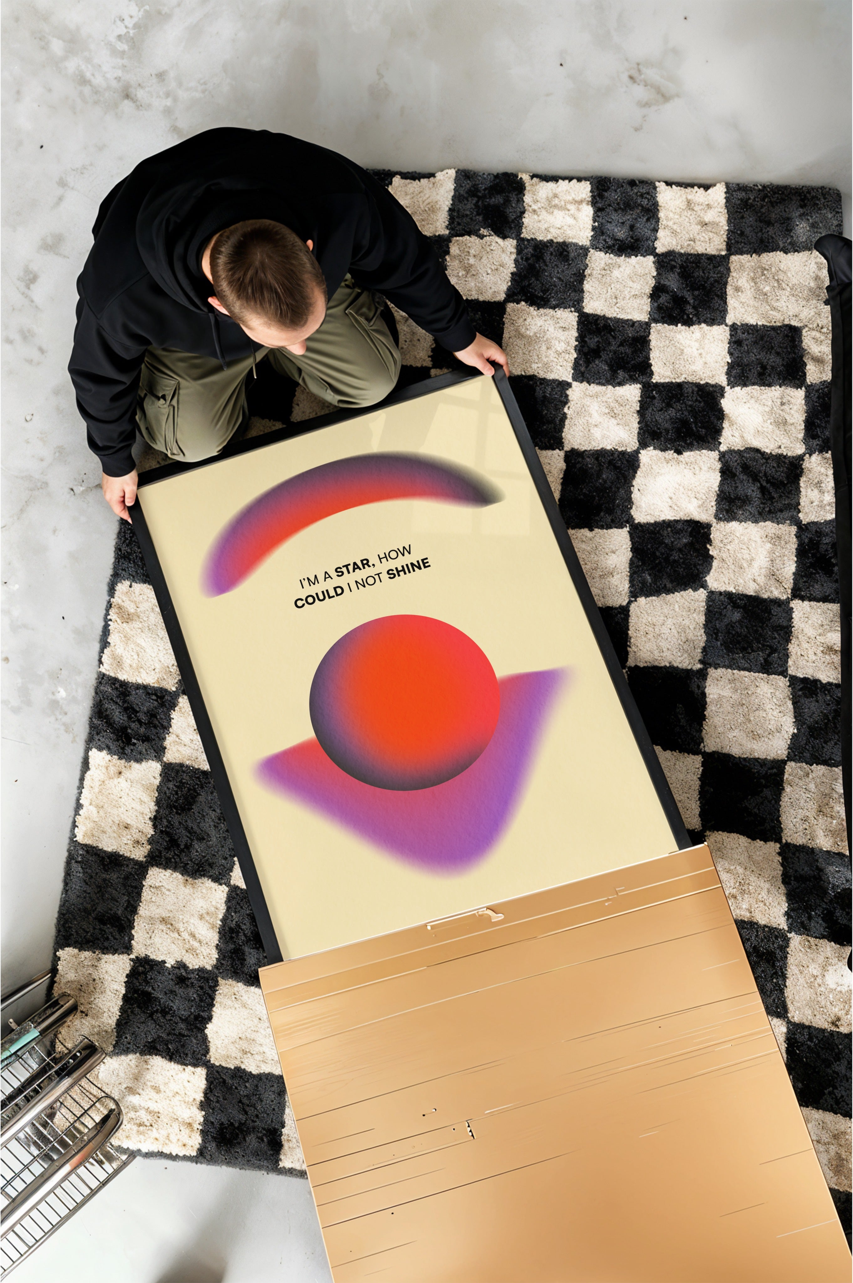 Quote Print  | Gradient Poster | Graphic Design