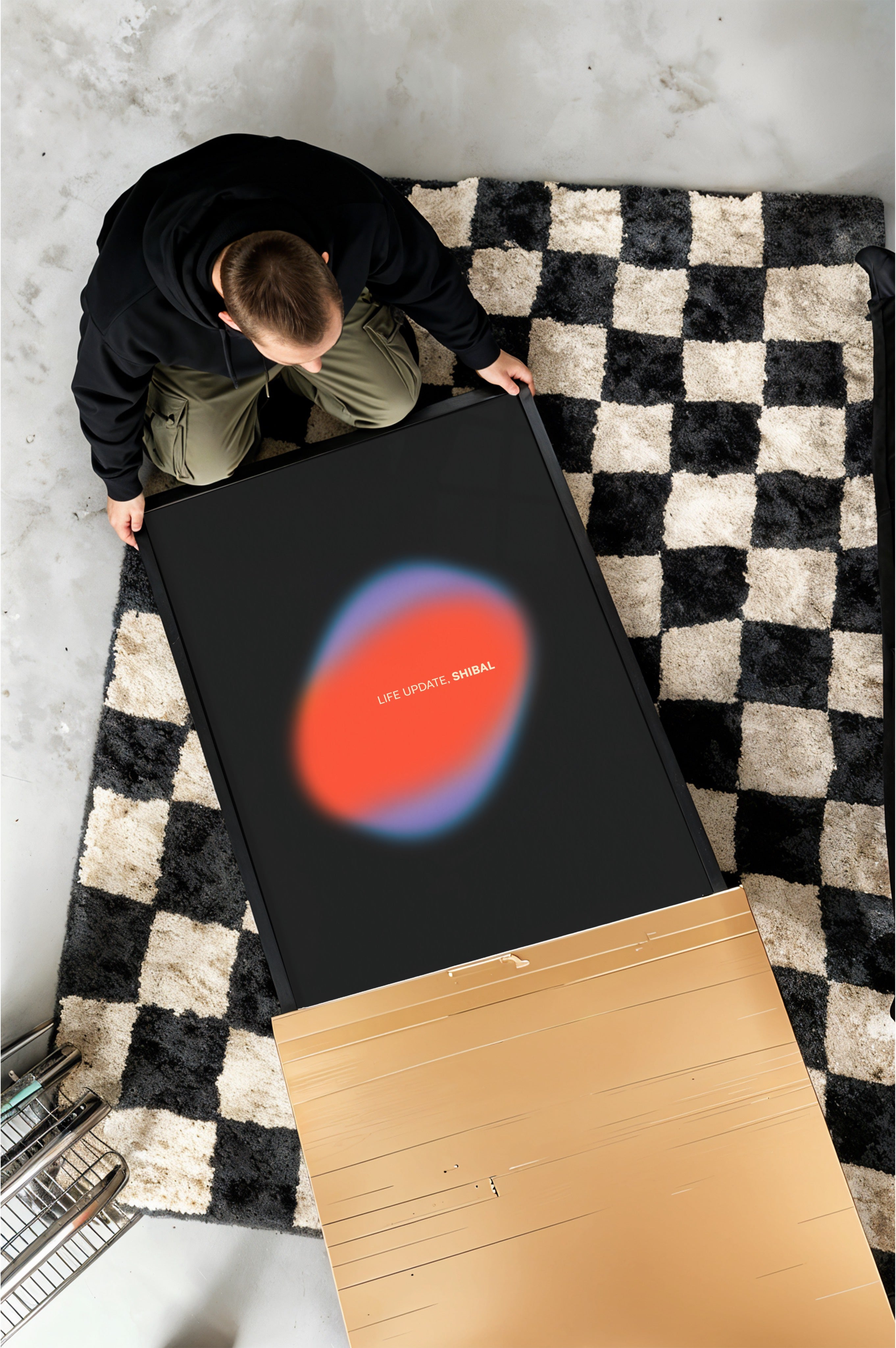 Aura Gradient Art Print | Affirmation Poster