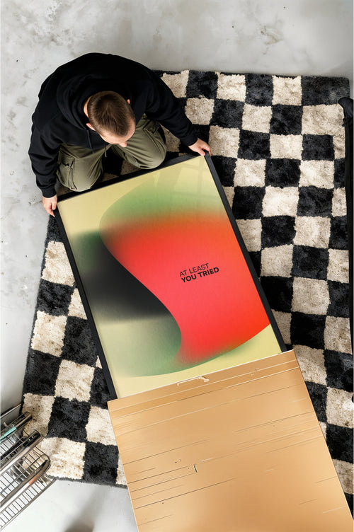 Abstract Aura | Gradient Art Print | Graphic Design